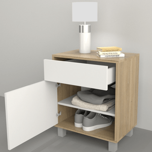 MESA DE LUZ TABLES TONO OLMO FINL/EVEREST  6426 COE