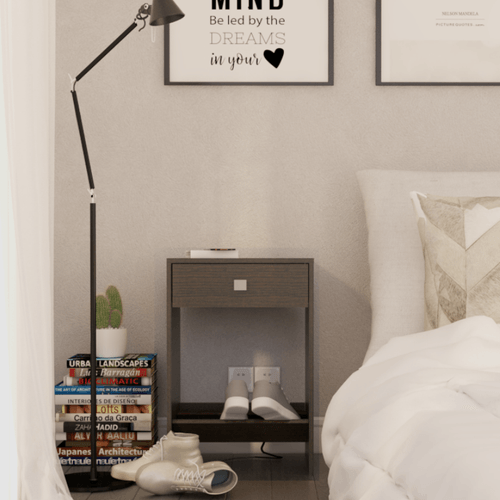 MESA DE LUZ TABLES TONO WENGUE 6420