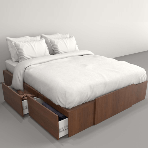 CAMA-BOX E-TABLES SOMMIER ADAPTABLE TONO CAOBA-TABACO 6423G-CTA