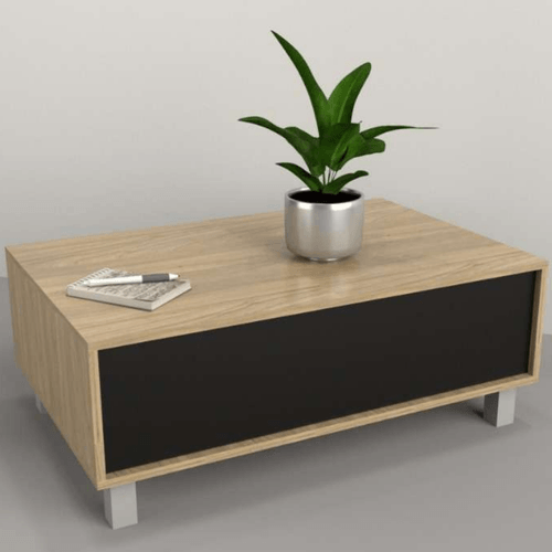 MESA TABLES CENTRO LIVING CON CAJON TONO OLMO FINLANDES/NEGRO 2021 CON
