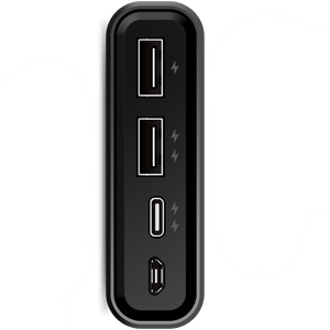 CARGADOR MICROCASE PORTATIL BIGGY PRO USB 10000mah