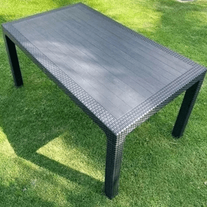 MESA GARDEN LIFE RATTAN NIZA GRAFFITO 150x90cm