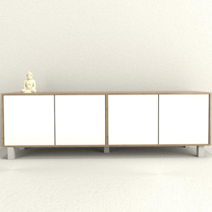 MESA TABLES TV 75" C/SISTEMA PUSH TONO OLMO/F.EVEREST 4101 COE