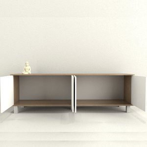 MESA TABLES TV 75" C/SISTEMA PUSH TONO OLMO/F.EVEREST 4101 COE