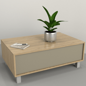 MESA TABLES CENTRO LIVING C/CAJÓN TONO OLMO FIN/GRIS 2021-COG