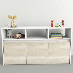ORGANIZADOR E-TABLES JUGUETERO C/RUEDAS TONO NEVADO/EVEREST 3038-NCE