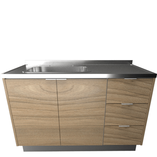 BAJO MESADA TABLES 1.20M TONO OLMO F./EVEREST 82101-COE
