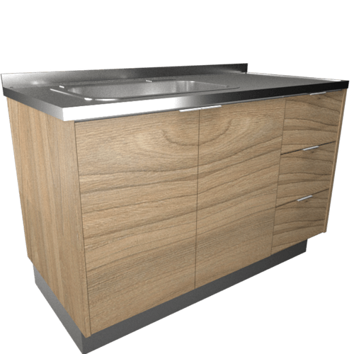 BAJO MESADA TABLES 1.40M TONO OLMO F./EVEREST COE