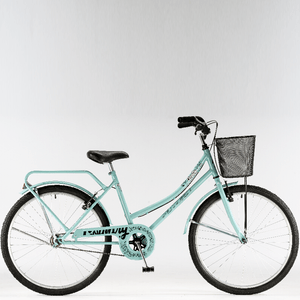 BICI FUTURA R26 CUADRO DE ACERO DAMA PASEO AQUAMARINE 3577