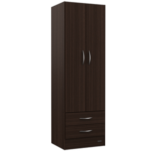PLACARD E-MOSCONI 2 PUERTAS TONO CHOCOLATE 181x57x46cm 57075