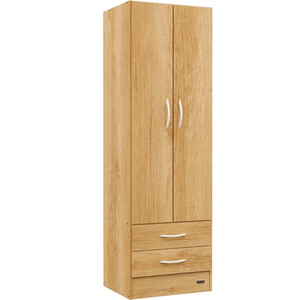 PLACARD E-MOSCONI 2 PUERTAS TONO ALMENDRA 181x57x46cm 56234