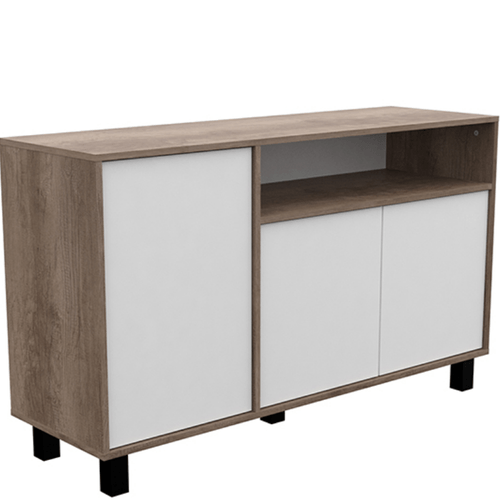 VAJILLERO MOSCONI DOORS 130 TONO NEBRASKA GRIS/BLANCO 56924