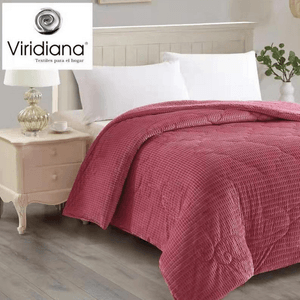 EDREDON SHERPA LISO KING FLANNEL CORDERITO