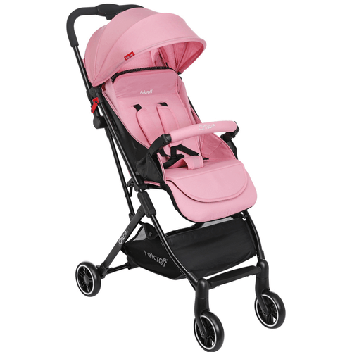 COCHECITO DE PASEO FELCRAFT RIDER ONE HAND FOLD ROSA CP933