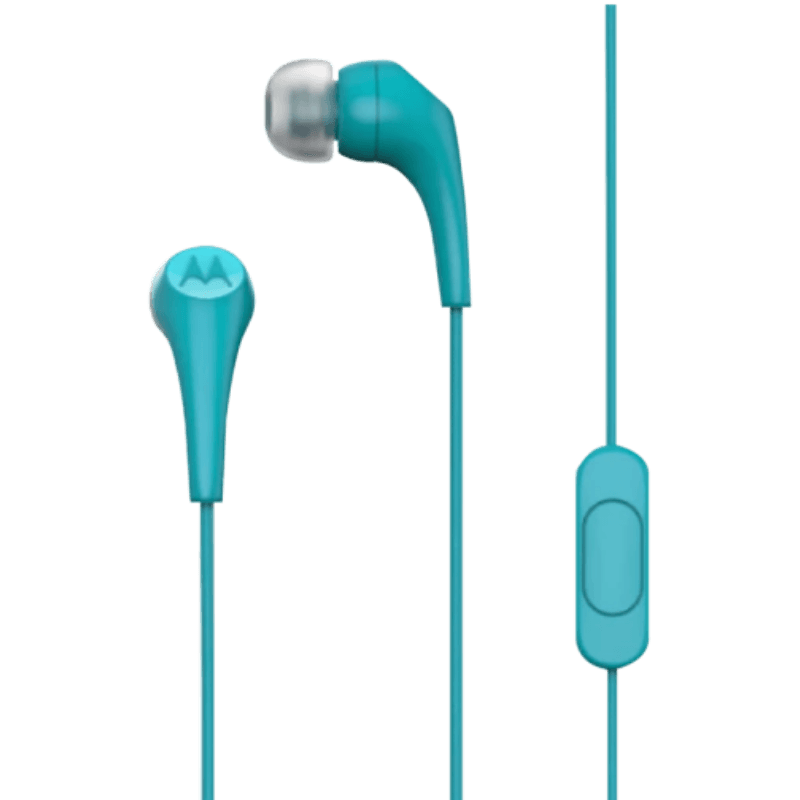AURICULARES IN EAR CON CABLE MOTOROLA MOTO BUDS 2-S TURQUESA