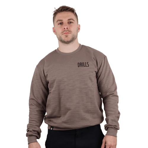 BUZO DRILLS BOSSA STREETWEAR HOMBRE MARRÓN