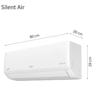 AIRE ACONDICIONADO SPLIT BGH 5350w INVERTER F/C BSI53WCGT