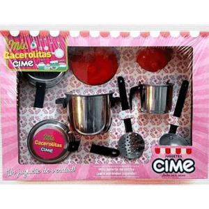 SET CIME MIS CACEROLITAS - 8 PIEZAS 222
