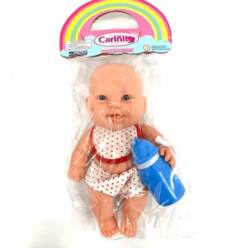 JUGUETE JUGUETECH MI GORDITO CHICO C/MAMADERA 25 CM 541