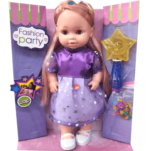 MUÑECA CARIÑITO MARICELA GLITTER C/APLICADOR MAGICO 949