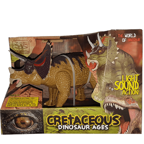 JUGUETE JUGUETECH DINOSAURIO A PILA - CAMINA C/SONIDOS 5964