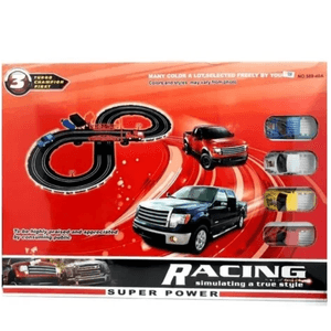 JUGUETE JUGUETECH PISTA DE CAMIONETAS A PILA 4 CARROCERIAS 6246
