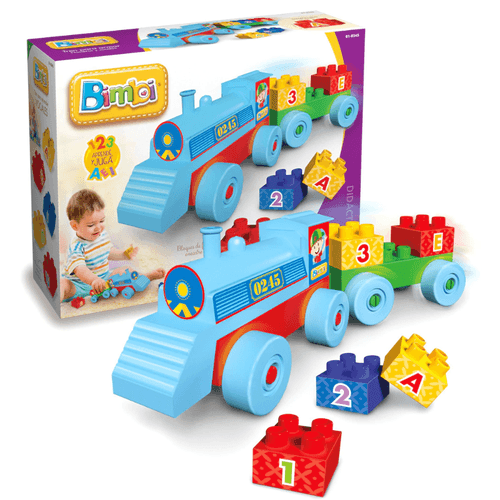 JUGUETE RASTI BIMBI TREN DIDACTICO BLOQUES 01-0245