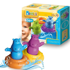 JUGUETE RASTI BIMBI HIPOPOTAMOS SILBADORES  01-0102 B