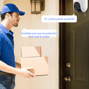 CAMARA EZVIZ EXTERIOR WIFI CON PANEO E INCLINACION H8C