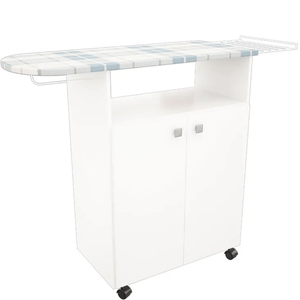 GABINETE D/PLANCHADO ORLANDI 2 PUERTAS - 1 ESTANTE TONO BLANCO 790