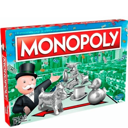 JUEGO HASBRO MONOPOLY CLASICO 7525
