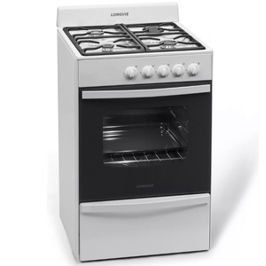 COCINA LONGVIE 56CM C-CAJON PARRILLA BLANCA MULTIGAS 13231BF