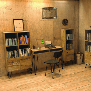 BIBLIOTECA DIELFE DOS CUERPOS LINEA INDUSTRIAL LE076