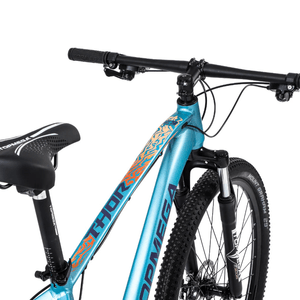MTB R29 TOPMEGA THOR 24V CUADRO ALUMINIO CELESTE/AZUL/NARANJA 9662 TALLE M-18