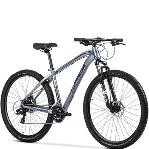 MTB R29 TOPMEGA THOR 24V CUADRO ALUMINIO GRIS/VIOLETA/NEGRO 9659 TALLE M-18