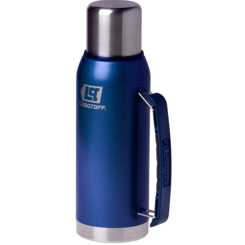 TERMO LUSQTOFF 1 LTS MANIJA Y PICO CEBADOR AZUL TL1-9A
