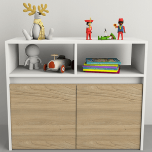 ORGANIZADOR TABLES JUGUETERO CON RUEDAS TONO OLMO F/EVE 3037-COE