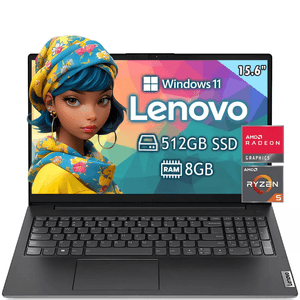 NOTEBOOK LENOVO 15.6" RYZEN 5 8GB 512GB SSD 15V G4 AMN
