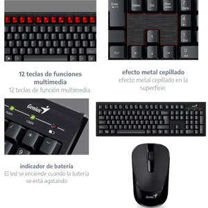 TECLADO Y MOUSE GENIUS KM-8101