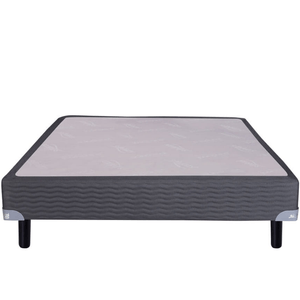 BASE SOMMIER INDUCOL NEGRO 190x130x20cm