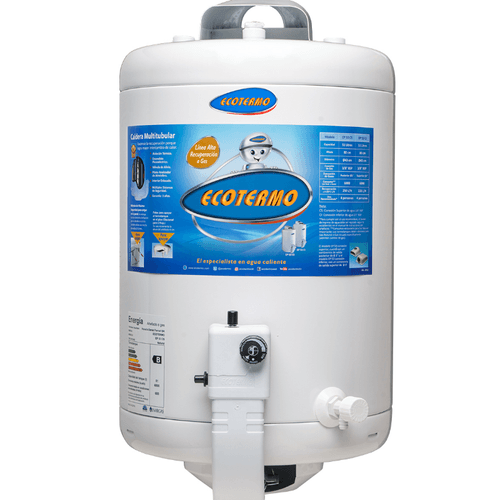 TERMOTANQUE ECOTERMO 53L ALTA/RECUP. DE COLGAR CONEX. SUPERIOR GN