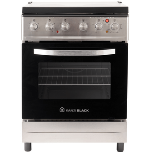 COCINA ELECTRICA KANJI 60CM ACERO INOX H&A-EKB001V