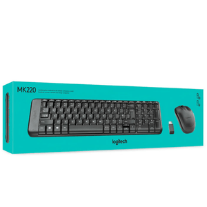 TECLADO Y MOUSE WIRELESS LOGITECH MK220
