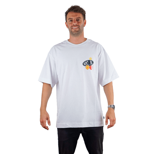 REMERA RIP CURL RC TE MC OVER SUN BUZZED HOMBRE