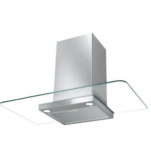 CAMPANA SPAR ACERO INOX/VIDRIO 90CM NICE