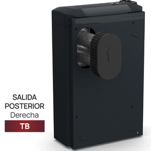 CALEFACTOR COPPENS 2500Kcal TB PELTRE ACERO (SALIDA DERECHA)