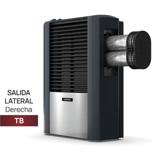 CALEFACTOR COPPENS 4000Kcal TB PELTRE ACERO (SALIDA DERECHA)