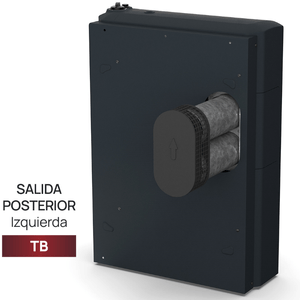 CALEFACTOR COPPENS 6000Kcal TB PELTRE ACERO (SALIDA IZQUIERDA)