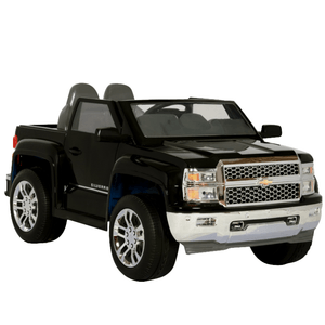 AUTO BIEMME 777 PICK UP CHEVROLET NEGRA 12V C/RADIO - CONTROL REMOTO Y MP3