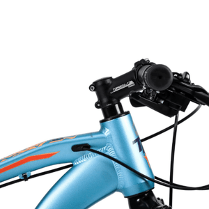 MTB R29 TOPMEGA THOR 24V CUADRO ALUMINIO CELESTE-AZUL-NARANJA 9661 TALLE S-16